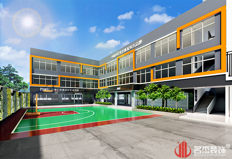 百美匯學校裝修設(shè)計