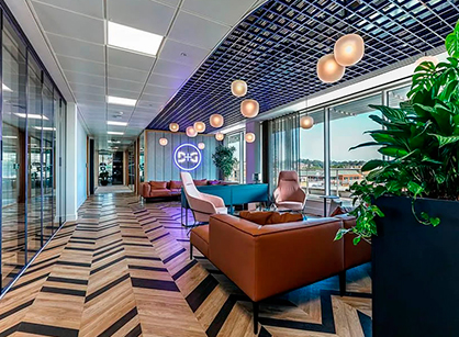 對(duì)未來(lái)辦公場(chǎng)景有思考的辦公室裝修設(shè)計(jì)空間是怎樣的——Domestic & General